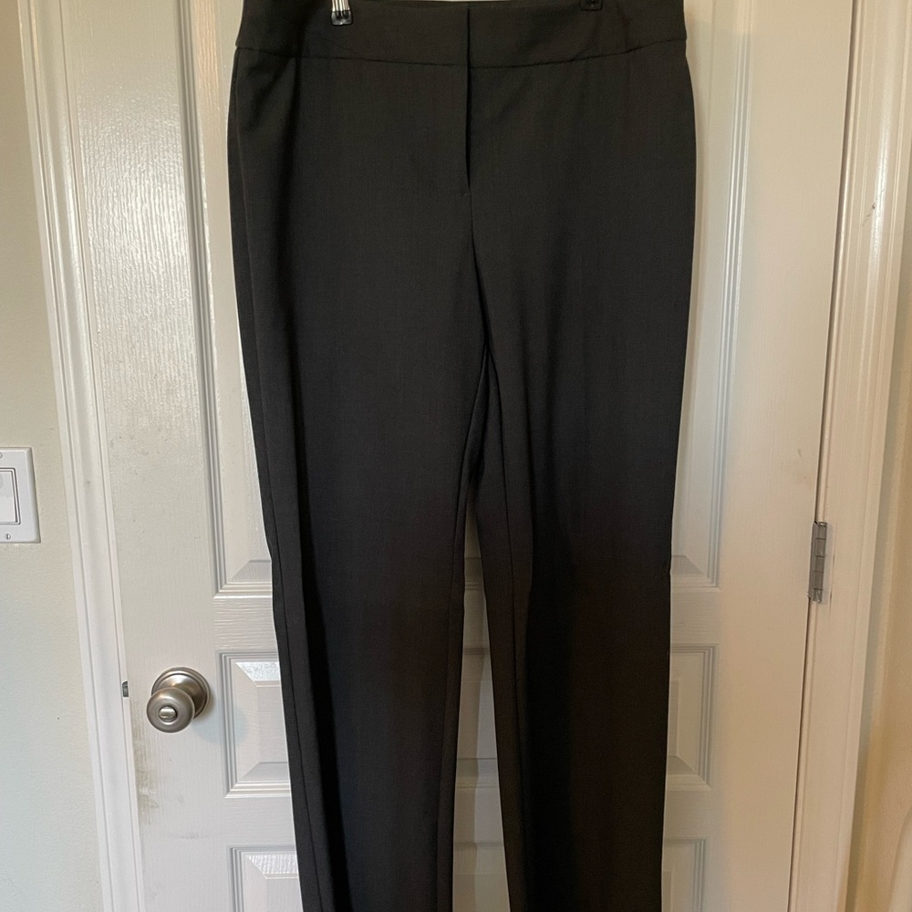 Stretch Slacks Dark Gray